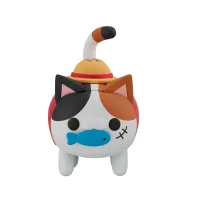 MegaHouse MEGA CAT PROJECT ONE PIECE Tokotoko NyanPieceNyan!  Monkey D. Luffy - ONE PIECE - photo 2