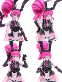 ROCA 1/12 scale assembly plastic model Animacircuit Vio the Rabbit SP - Animacircuit - photo 12