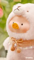 TOYZEROPLUS LuLu the Piggy – Joyful Time Series PVC Plush Keychain Blindbox - LuLu The Piggy - photo 13