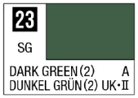 GSI Creos Mr. Color 23 - Dark Green (2) (Semi-Gloss/Aircraft) - Paints - photo 1