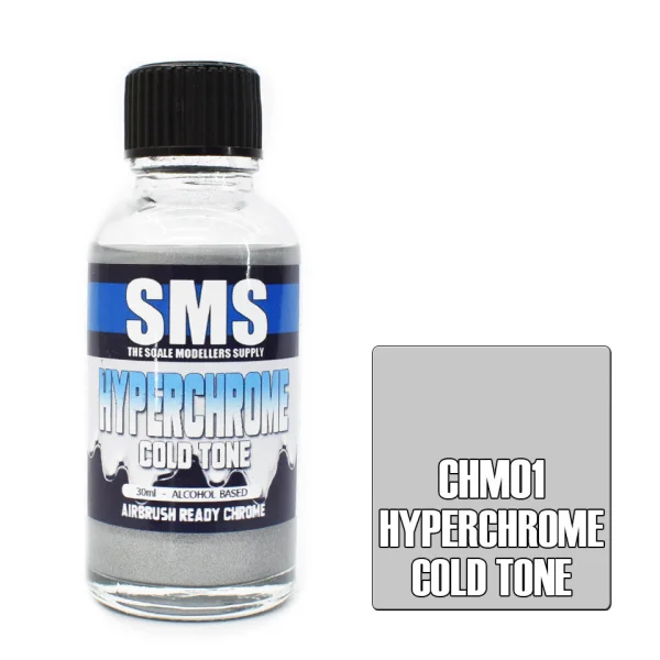 The Scale Modellers Supply (SMS) HYPERCHROME (Cold Tone) 30ml - Paints