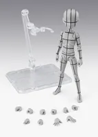 TAMASHII NATIONS BODY-KUN -KEN SUGIMORI- Edition -WIREFRAME-(Gray Color Ver.) - Action Figures - photo 4