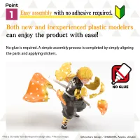 BANDAI HOBBY Demon Slayer Model Kit AGATSUMA ZENITSU - Demon Slayer: Kimetsu no Yaiba - photo 2