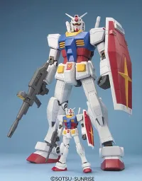 BANDAI HOBBY Mega Size Model - 1/48 Scale Gundam - Mobile Suit Gundam - photo 4