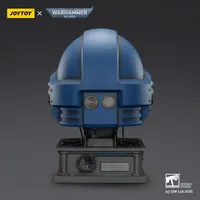 JOYTOY Ultramarines Captain MkX Helmet & Display Stand - Warhammer 40K - photo 3