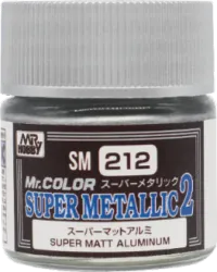 GSI Creos Mr Color Super Metallic - SM212 SUPER MATT ALUMINIUM - Paints - photo 3
