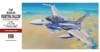 Hasegawa [PT44] 1:48 F-16F (BLOCK 60) FIGHTING FALCON - Scale Kits - photo 1