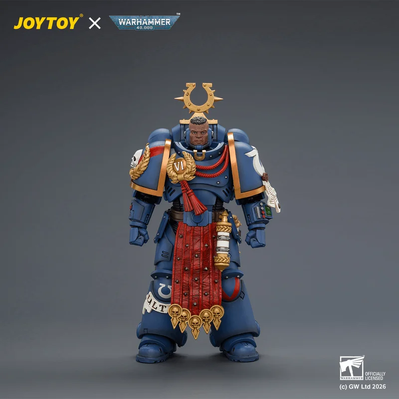 Ultramarines Ferren Areios with Thunder Hammer and Bolt Pistol