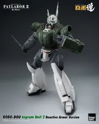 threezero Patlabor 2: The Movie - ROBO-DOU Ingram Unit 2 Reactive Armor Version - Mobile Police Patlabor - photo 8