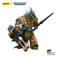JOYTOY Death Guard Blightlord Terminator 1 with Reaper Autocannon and Bubotic Blades - Warhammer 40K - photo 12