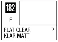 GSI Creos Mr. Color 182 - Flat Clear (Flat/Primary) - Paints - photo 1