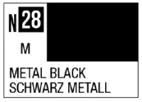 GSI Creos Acrysion N28 - Metal Black (Metallic/Primary) - Paints - photo 1