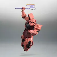 TAMASHII NATIONS <SIDE MS> MS-06S Zaku II Char's Custom Model Ver. A.N.I.M.E. - Mobile Suit Gundam - photo 6