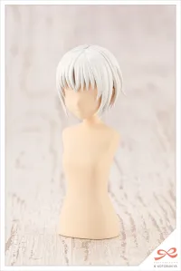 KOTOBUKIYA AFTER SCHOOL SHORT WIG TYPE: A [WHITE & CHOCOLATE BROWN] - SOUSAISHOJOTEIEN - photo 4