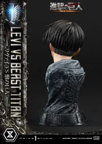 Prime 1 Studio Ultimate Premium Masterline  TV animation Attack On Titan  Levi versus Beast Titan Bonus Version - Attack on Titan - photo 81