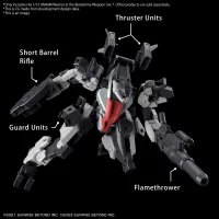 BANDAI HOBBY HG 1/72 AMAIM Warrior at the Borderline Weapon Set7 - AMAIM Warrior at the Borderline - photo 2