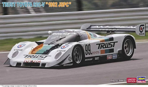 1/24  TRUST TOYOTA 92C-V "1992 JSPC"
