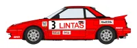 Hasegawa 1/24 TOYOTA MR2 (AW11) LATE VERSION 1986 RALLY SPRINT WINNER - Scale Kits - photo 2