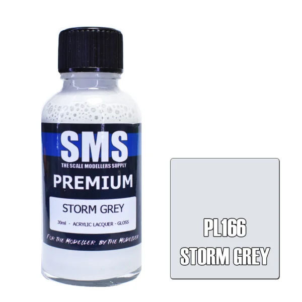 The Scale Modellers Supply (SMS) Premium STORM GREY 30ml - Paints