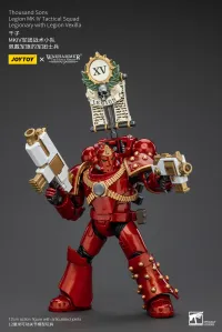 JOYTOY Thousand Sons Legion MK IV Tactical Squad Legionary with Legion Vexilla - Warhammer 40K - photo 7