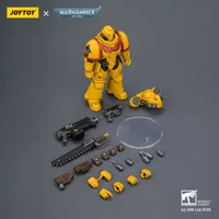 JOYTOY Imperial Fists Intercessor with Bolt Rifle, Bolt Pistol and Chainsword - Warhammer 40K - photo 6