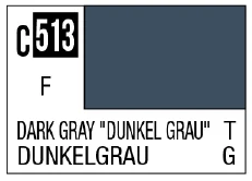 GSI Creos C513 Dark Gray "Dunkelgrau" [for German tank WWII] - Paints