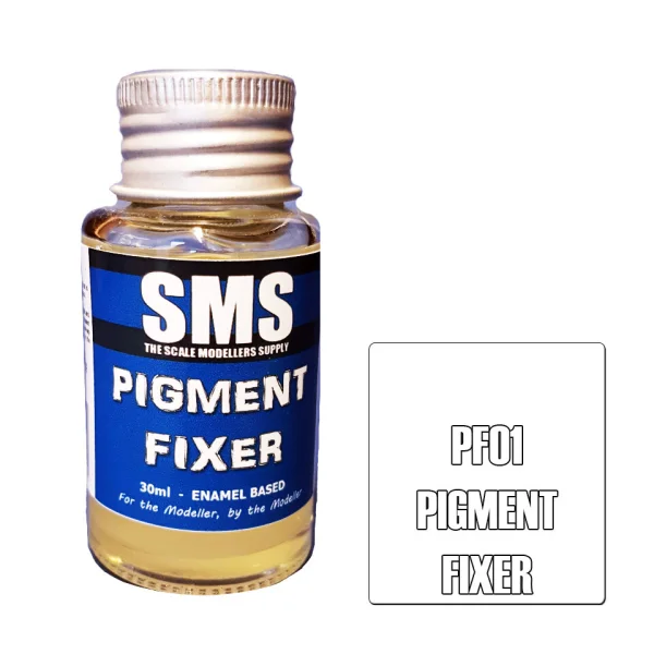 The Scale Modellers Supply (SMS) PIGMENT FIXER 30ml - Paints