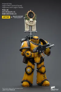 JOYTOY Imperial Fists   Legion MkIII Tactical Squad Legionary with Legion Vexilla - Warhammer 40K - photo 8