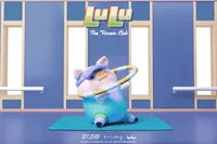 TOYZEROPLUS LuLu the Piggy - Fitness Club Series (Blind Box) - LuLu The Piggy - photo 8
