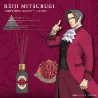 "Ace Attorney" Reed Diffuser Miles Edgeworth Motif  - Scent inspired by the Senior Prosecutor's Office, 1202