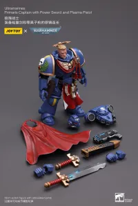 JOYTOY Ultramarines  Primaris Captain with Power Sword and Plasma Pistol - Warhammer 40K - photo 3