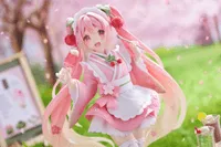 TAITO Sakura Miku Newley Written Figure (Japanese Cafe Ver.) Reissue - Hatsune Miku - photo 5