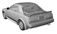 Hasegawa [HC45] 1:24 TOYOTA MR2 (AW11) LATE VERSION G-Limited Super Charger (T Bar Roof) - Scale Kits - photo 16