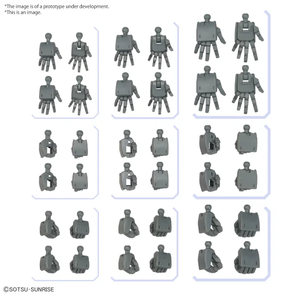 OPTION PARTS SET GUNPLA 03 (BUILD HANDS EDGE)
