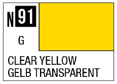 GSI Creos Acrysion N91 - Clear Yellow (Gloss/Primary) - Paints