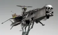 Hasegawa 1/1500  “CAPTAIN HARLOCK SPACE PIRATE DIMENSION VOYAGE” Space Pirate Battleship ARCADIA Third ship [Variant] Attack enhanced type w/ACRYLIC STAND FIGURE - Space Pirate Captain Harlock - photo 2