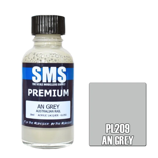 The Scale Modellers Supply (SMS) Premium AN GREY 30ml - Paints