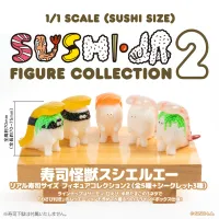Sen-ti-nel SUSHI MONSTER SUSHI-L.A. 1/1 SCALE (SUSHI SIZE) FIGURE COLLECTION 2 (BOX OF 6) - SUSHI-L.A. - photo 1