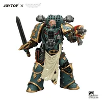 JOYTOY Sons of Horus Maloghurst the Twisted, the Warmaster's Equerry with Legion Standard and Banestrike Bolter - Warhammer 40K - photo 9