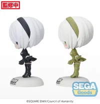 SEGA CHUBBY COLLECTION TV Anime "NieR:Automata Ver1.1a" Petit Figure "2B" (EX) [Pack of 1 Normal, 1 Sephia] - NieR:Automata - photo 3