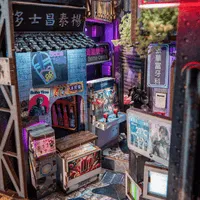 ANAVRIN Kowloon Walled City 2049 Book Nook Kit - Art & Display - photo 6