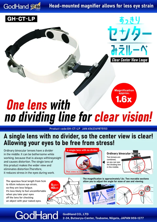 GodHand - Magnifying Head Loupe
