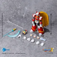 HIYA TOYS HIYA Exquisite Basic Series None Scale 5.7 Inch Mega Man X series Zero Action Figure - Mega Man - photo 9