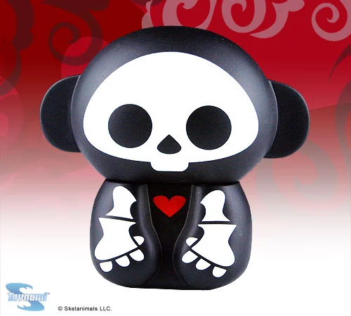 Toynami Skelanimals Vinyl Figure - Marcy (Monkey) - Skelanimals