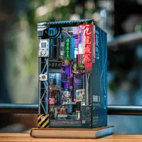 ANAVRIN Kowloon Walled City 2049 Book Nook Kit - Art & Display - photo 2