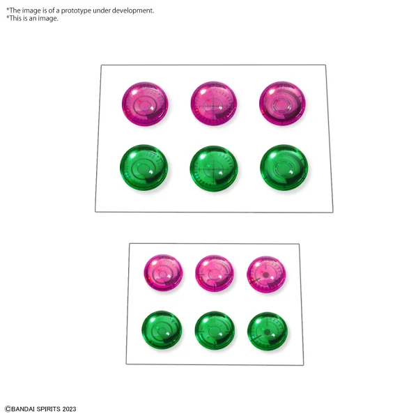 BANDAI HOBBY CUSTOMIZE MATERIAL (3D LENS SEAL) - 30 Minutes Label