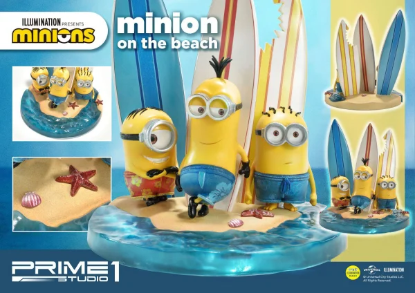Prime Collectible Figures Minions On The Beach