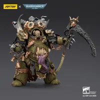 JOYTOY Death Guard Deathshroud Terminator Champion with Manreaper and Plaguespurter Gauntlets - Warhammer 40K - photo 13