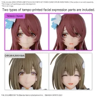 BANDAI HOBBY 30MS OPTION HAIR STYLE & FACE PARTS SET (TENKA OSAKI/CHIYUKI KUWAYAMA) - 30 Minutes Sisters (30MS) - photo 6