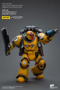JOYTOY Imperial Fists Legion MkIII Despoiler Squad Sergeant with Plasma Pistol - Warhammer 40K - photo 8